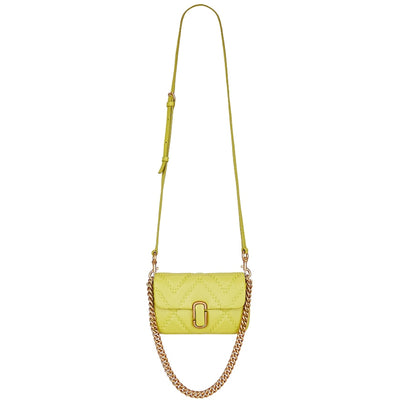 Marc Jacobs Quilted Green J Marc Mini Crossbody Bag