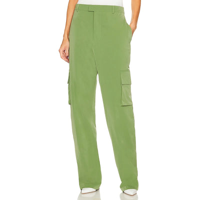 Helsa Utility Green Tech Gabardine Cargo Pants Size S
