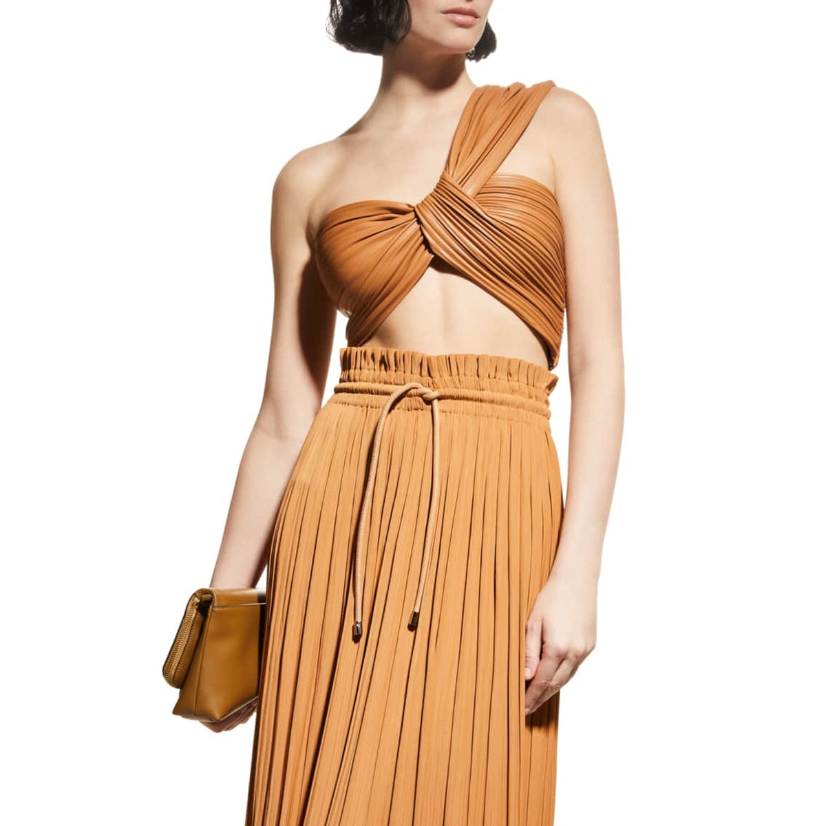 A.l.C. Pleated Cashew Athena Size 2 Top