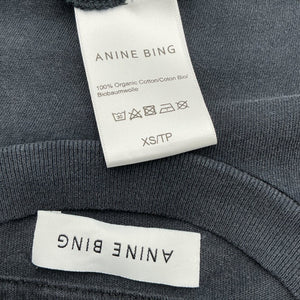 Anine Bing Graphic Black Walker Viper T-Shirt Size XS