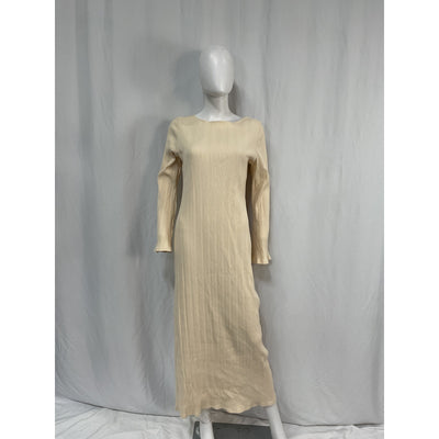 Reformation 'Delphina' White Cotton Knit Dress Size XL