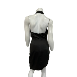 Elliatt x Revolve 'Camo' Black Polyester Dress Size S