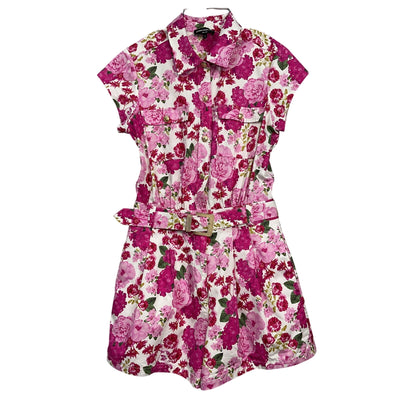 Generation Love Floral Fuchsia Morgan Romper Size 8