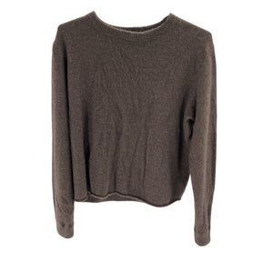 Reformation Brown Cashmere Boyfriend Sweater Size M
