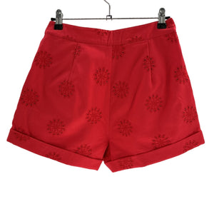 Majorelle Eyelet Watermelon Jessi Shorts Size S