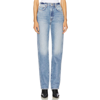 Grlfrnd High Rise Blue Sara Denim Jeans Size 24
