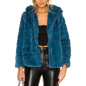Apparis Plush Blue Goldie 4.0 Jacket Size S