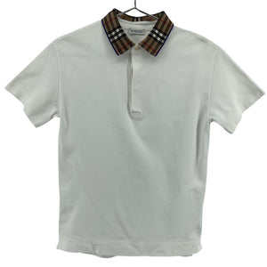 Burberry Classic White Johane Polo Shirt Size 14Y
