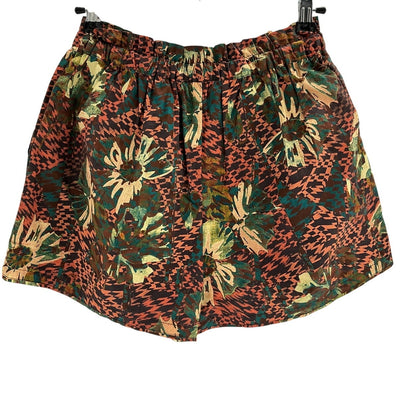 Ulla Johnson Floral Multicolor Edlyn Shorts Size 00