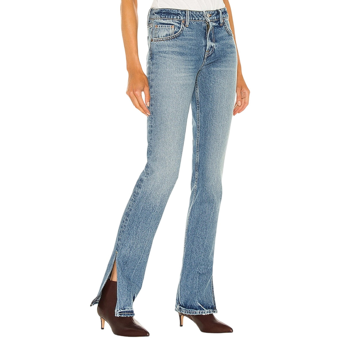 Grlfrnd Slim Bootcut Melrose Hailey Denim Jeans Size 28