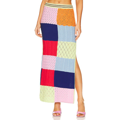 Dodo Bar Or Vibrant Multicolor Rose Skirt Size 44 IT / US 8