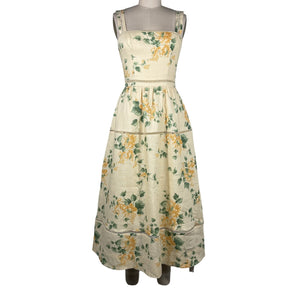 Reformation Linen Radiance Everett Size 2 Dress NWT