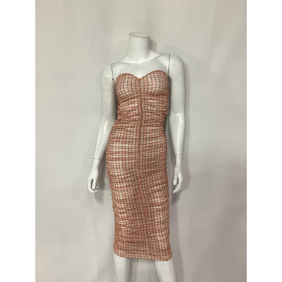 Miaou 'Renzo' Pink Semi Sheer Dress Size S - NWT
