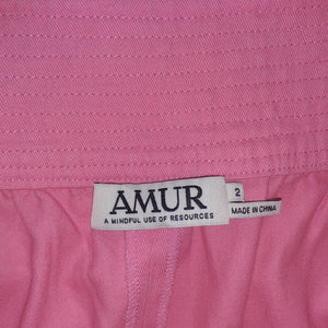 Amur Chic Pink Joel Flare Shorts Size 2
