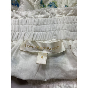Loveshackfancy Embroidered Icy Breeze Agnessa Skirt Size M