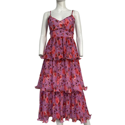 Likely Tiered Lilac Adriana Dress Size 6