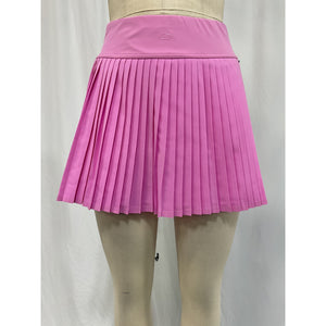 Goldbergh 'Plisse' Pink Polyester Skirt Size S