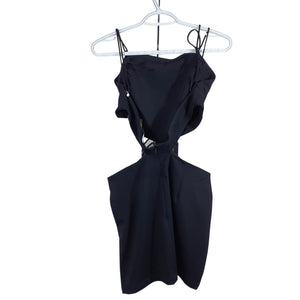 Rokh Sleek Navy Cutout Mini Size EU 40/ US 8 Dress NWT