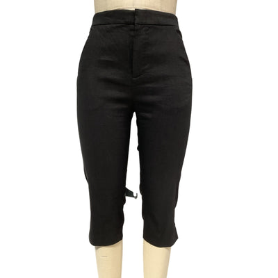 A.L.C. Tailored Black Bardot Cropped Pants Size 0