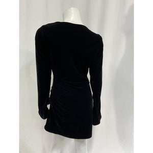 For Love & Lemons 'Tamera' Black Polyester Mini Dress Size S