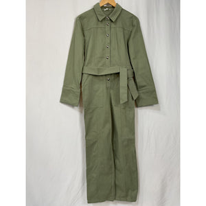 Tularosa 'Tommy' Green Cotton Jumpsuit Size S