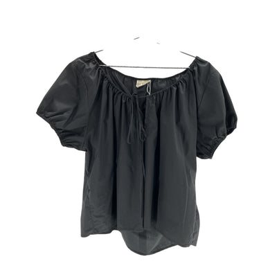 Deiji Studios 'One Panel' Black Cotton Top Size L