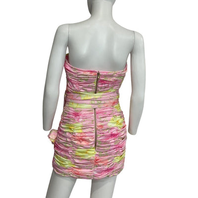 Loveshackfancy Ruched Light Berry Tea Nerra Dress Size 4