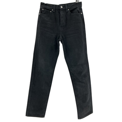 Khaite Low Rise Black Corben Denim Jeans Size 24