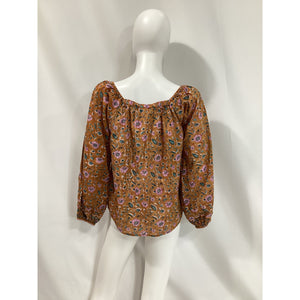 Cleobella 'Shania' Brown Blouse Size XS