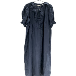 Dôen 'Harriette' Blue Ramie Dress Size XL