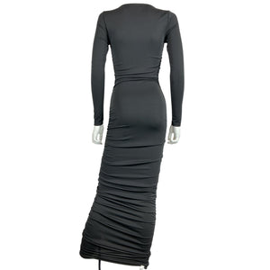 Michael Costello Ruched Black Kylee Dress Size XS