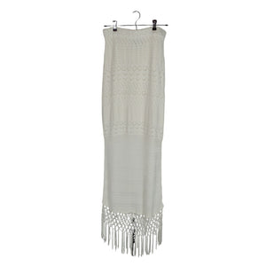 House Of Harlow 1960 Crochet Ivory Sandra Skirt Size L