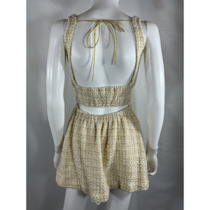 Hill House Home 'The Cher' White Wool Dress Size S