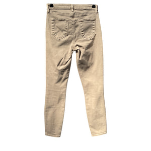 L'agence Sleek Beige Margot Denim Jeans Size 25