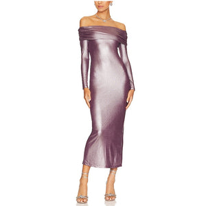 House Of Harlow 1960 Shimmering Burgundy Laurine Size XL Dress