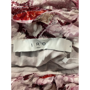 Iro Asymmetric Mixed Pink Cevals Dress Size 36 EU / 4 US