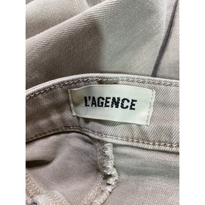 L'agence Sleek Biscuit Margot Skinny Denim Jeans Size 25