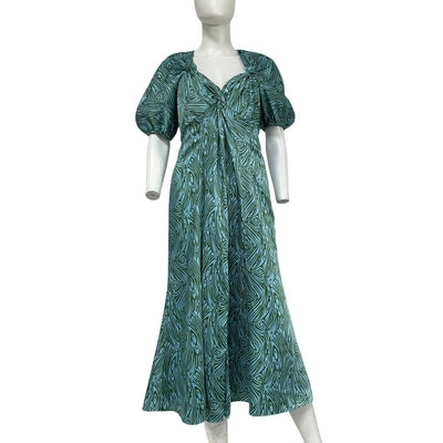 Cinq à Sept Vibrant Blue Marice Dress Size 8