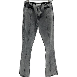 16Arlington High Rise Flared Charcoal Maroa Denim Jeans Size 6 NWT