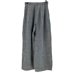 Matthew Bruch Tailored Gray Button Pleated Size 2 Pants