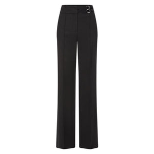 Veronica Beard Stretch Linen Black Cruz Size 0 Pants