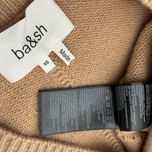 Ba&sh Luxurious Tan Carila Cardigan Size XS