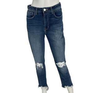 L'agence Skinny Distressed Plaza High Line Denim Jeans Size 27