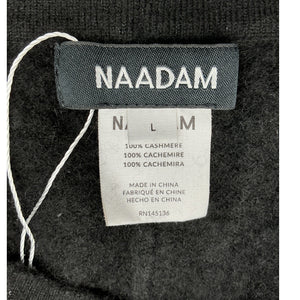 Naadam Cozy Black Essential Sweatpants Size L