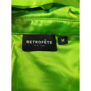 Retrofête Vibrant Lime Punch Barreto Size M Blouse