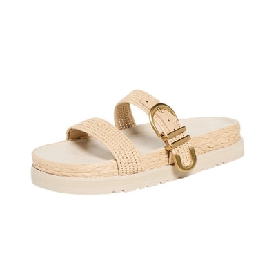 Simkhai Raffia Beige Aida Sandals Size EU 40 / US 10