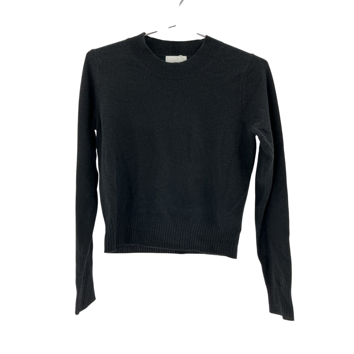 Reformation Luxe Black Dana Size XS Sweater