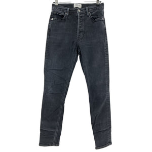 Agolde Classic Black Nico High Rise Slim Size 26 Denim Jeans