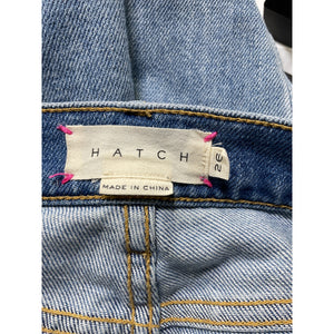 Hatch 'The Crop' Blue Maternity Denim Jean Size 26