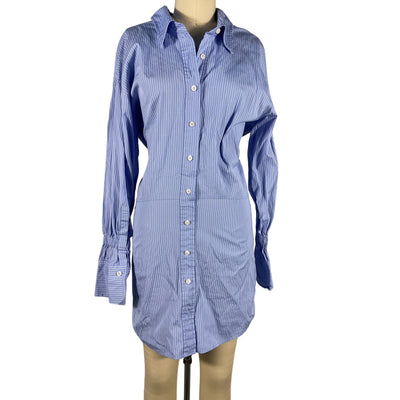A.L.C. Striped Blue Monica Shirtdress Size 6